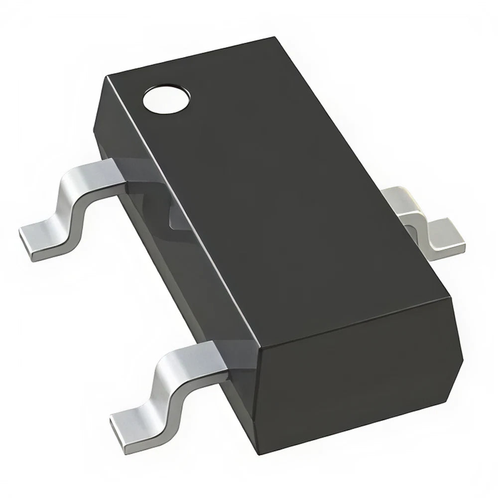Transistor, BC857C,215, Bipolar (BJT), PNP, 45 V, 100 mA, 250 mW, SOT-23, Surface Mount
