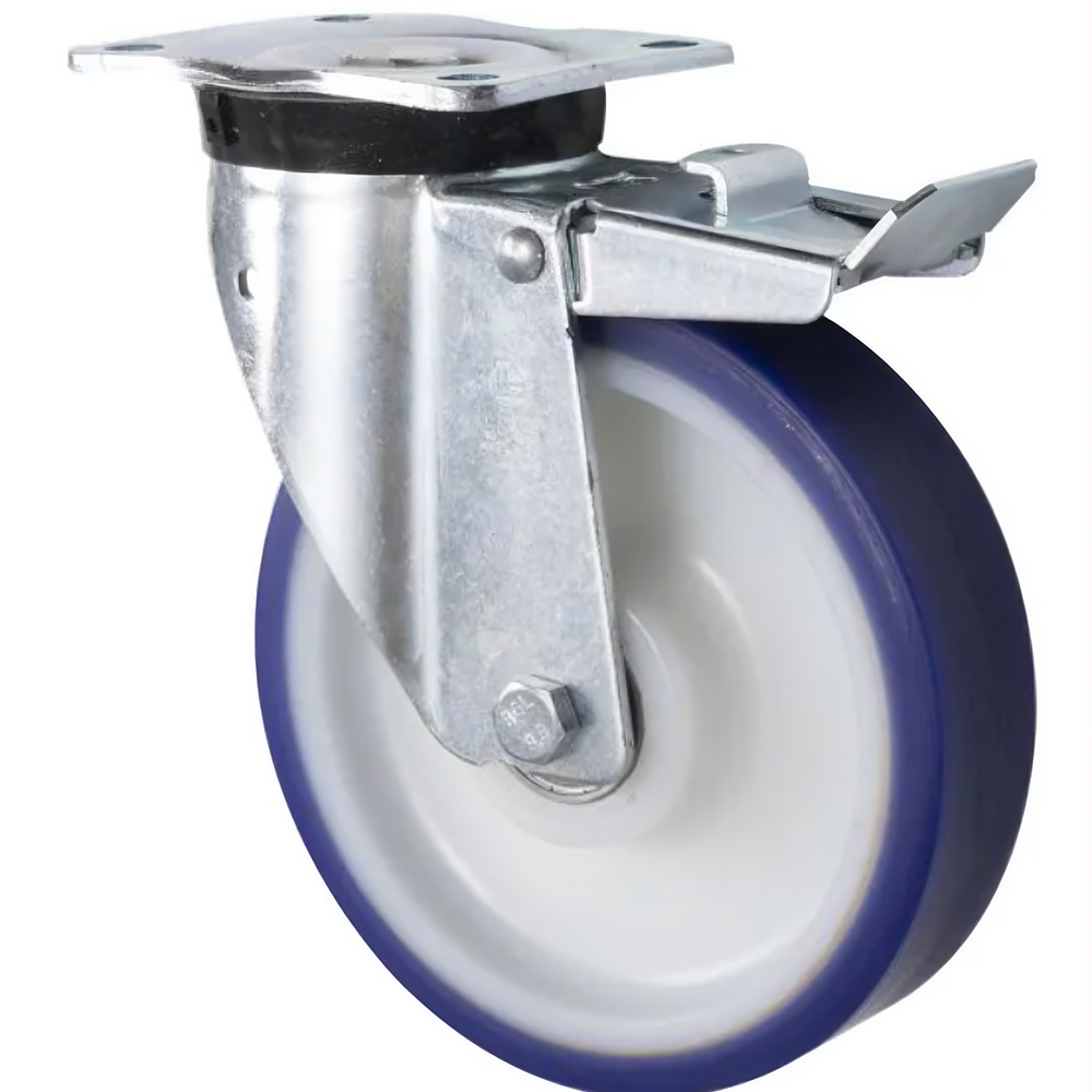 Bracked Swivel Castor and Wheel