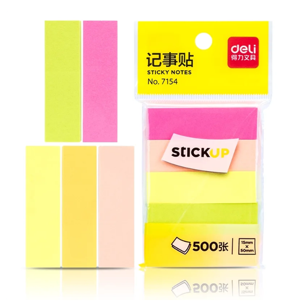 Sticky Note Pad 50mm x 15mm