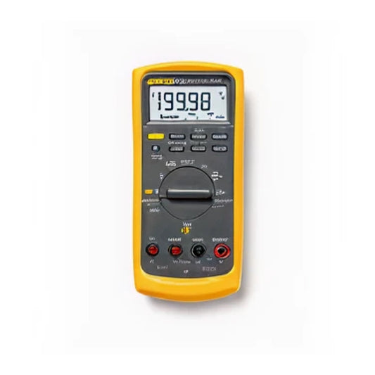 Fluke 87V Handheld Digital Multimeter, True RMS, 10A ac Max, 10A dc Max, 1000V ac Max
