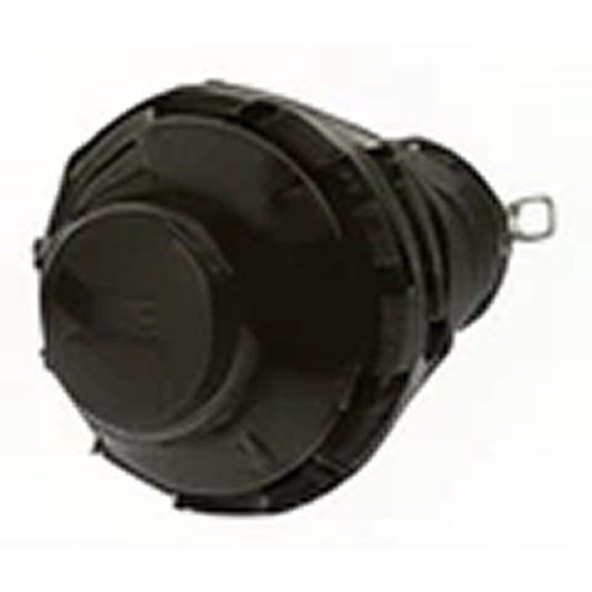 Push Button Switch, 3A, 125V, Panel Mount Cutout 12.7mm, SPST, Off-(On) Non Latching, Round, Black