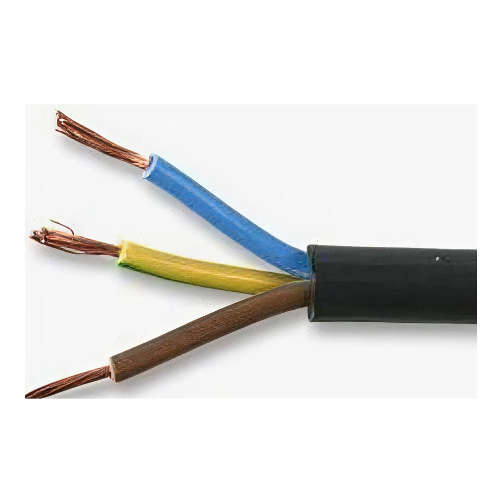 Multicore Cable, Flexible Mains, 15A, Unscreened, 3 Core, 1.5 mm, 100 m