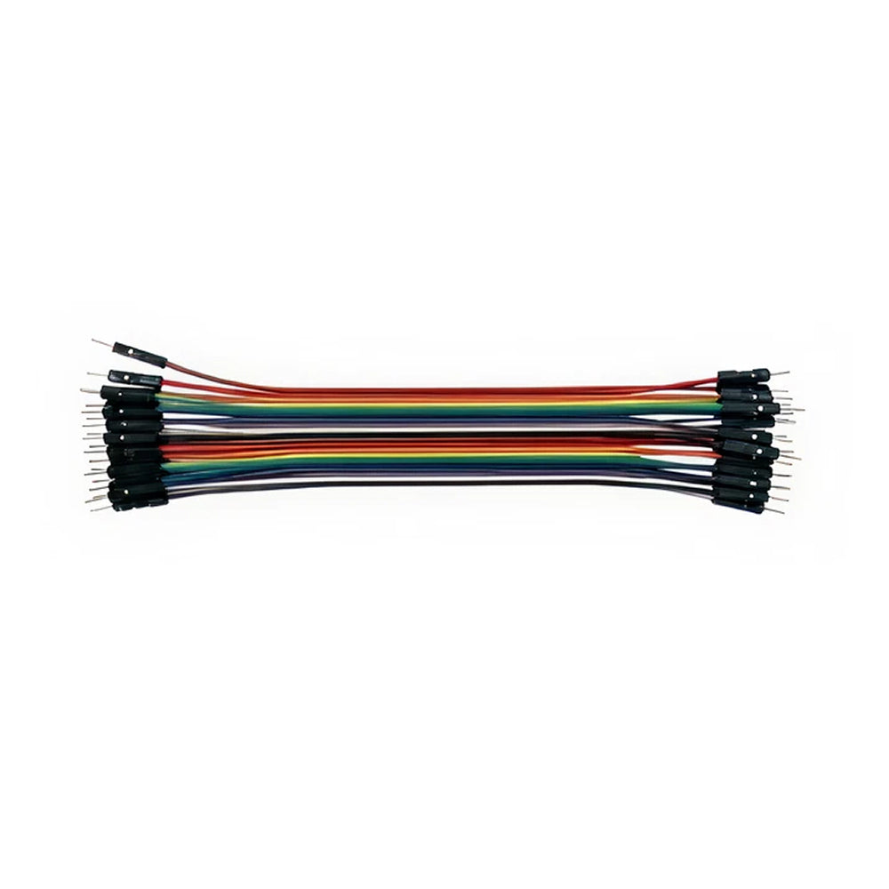 Jumper Wire Kit, Multicolour, 2 mm - 125 mm, 22 AWG, 140 Piece