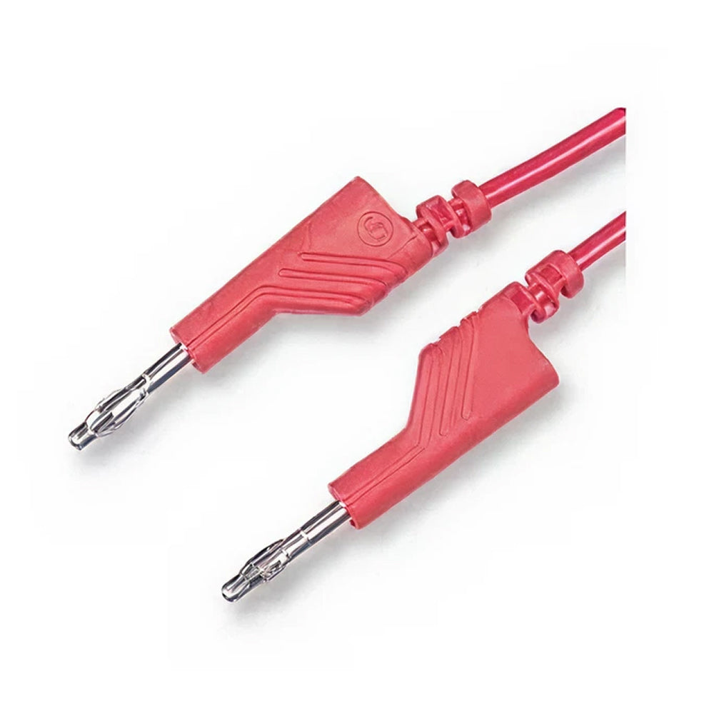 4 mm Stackable Banana Plug Jumper Wire, Red, 20cm