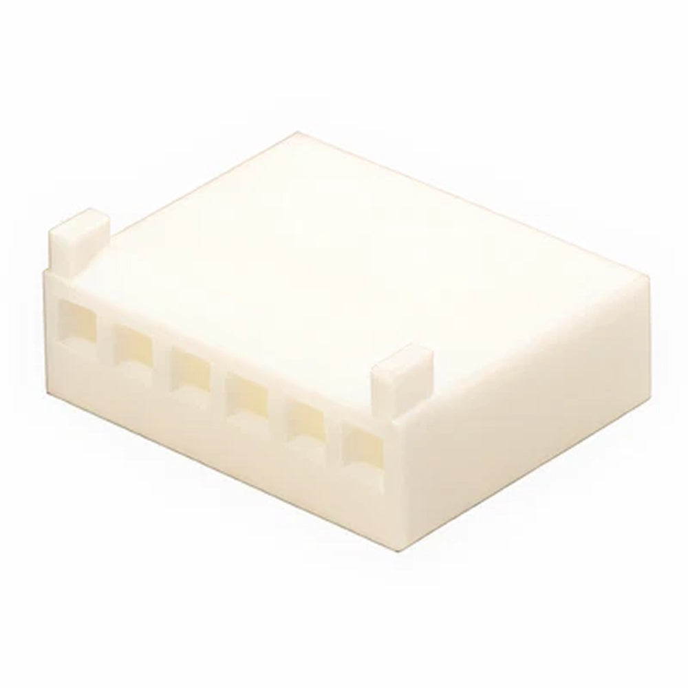 22-01-3067 Connector Housing, Female, 6 Way, 2.54mm Pitch, 1 Row
