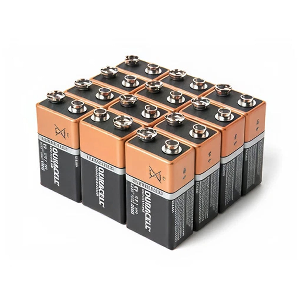 9V Alkaline Battery (Pack of 12)