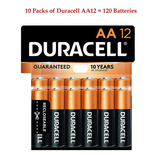 Alkaline AA Batteries 1.5V (Pack of 12)