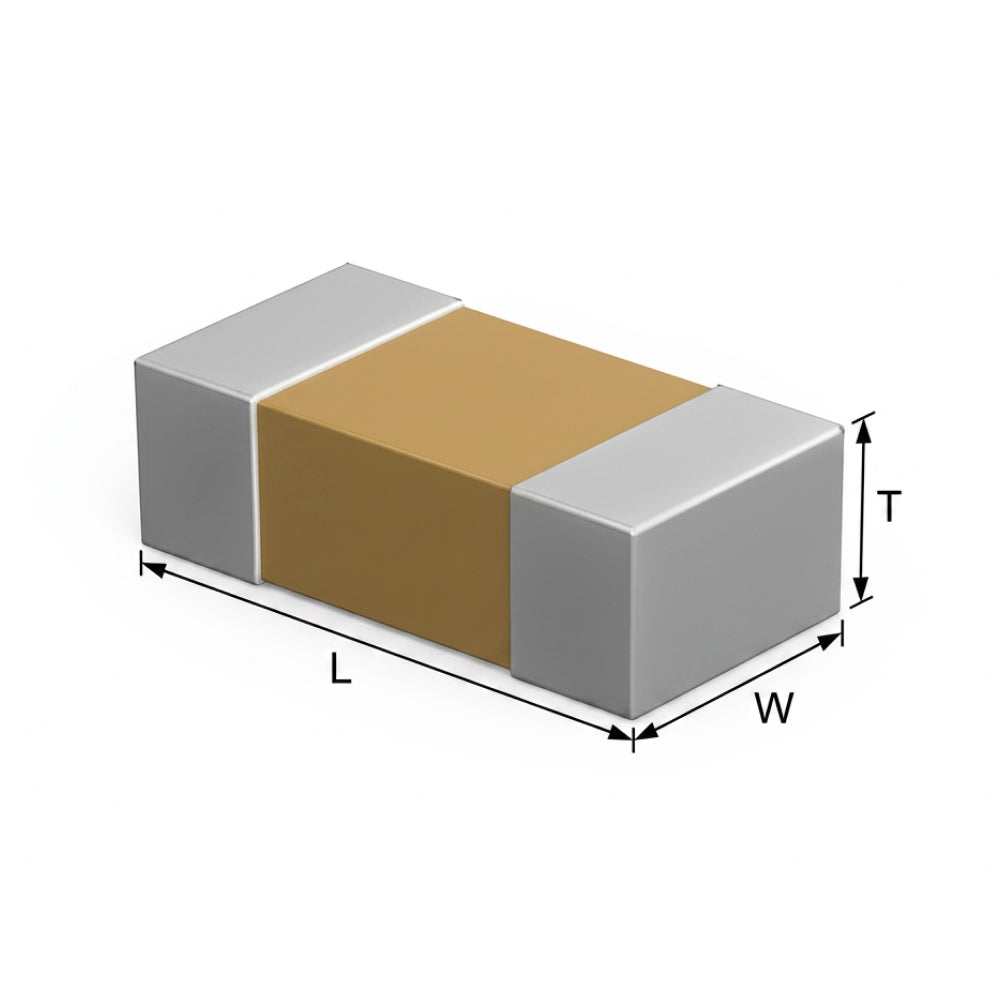 SMD Multilayer Ceramic Capacitor, 750pF, 50V, 0402 [1005 Metric], 5%